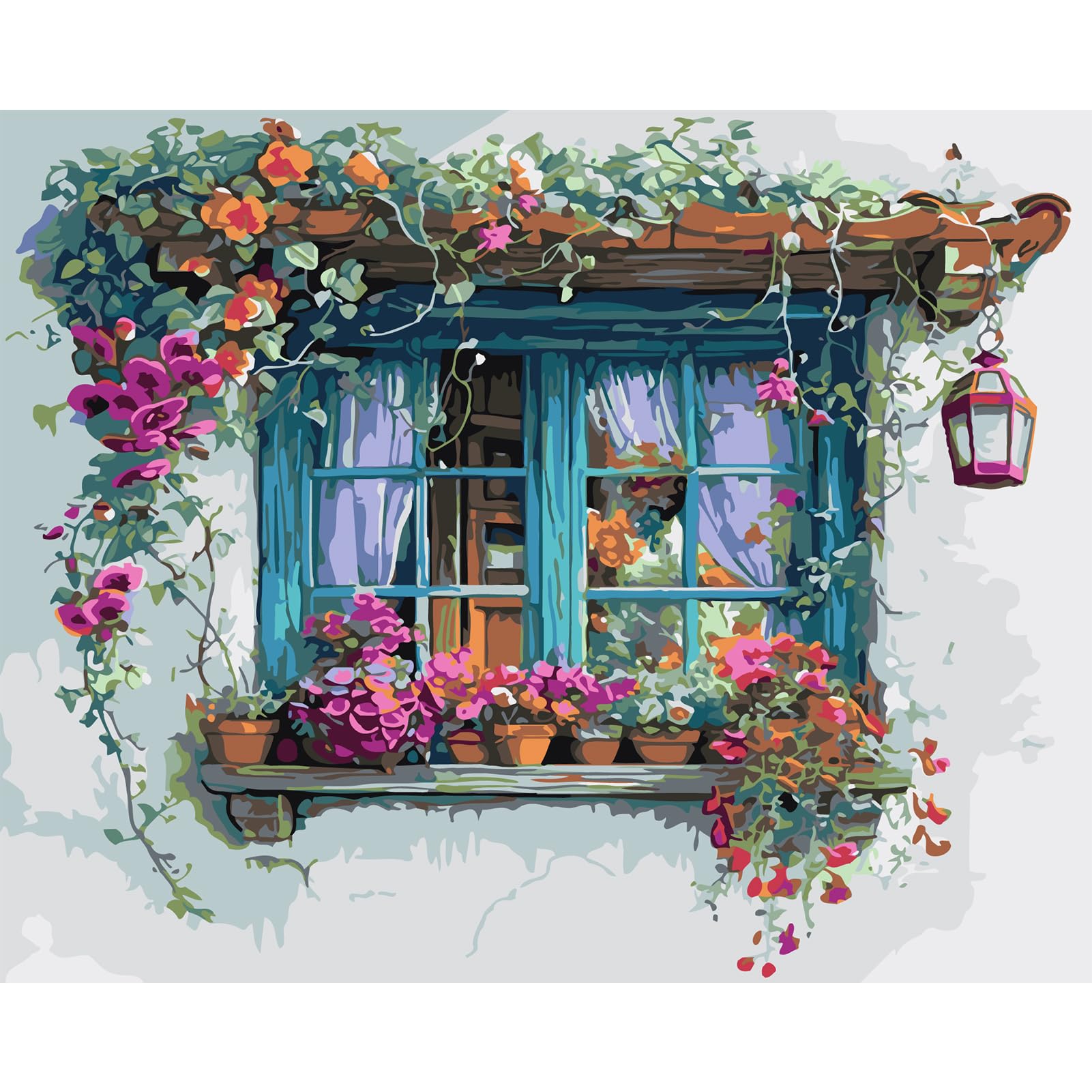 Amazon.com: JATOK Paint by Numbers Kits for Adults, Painting Kits